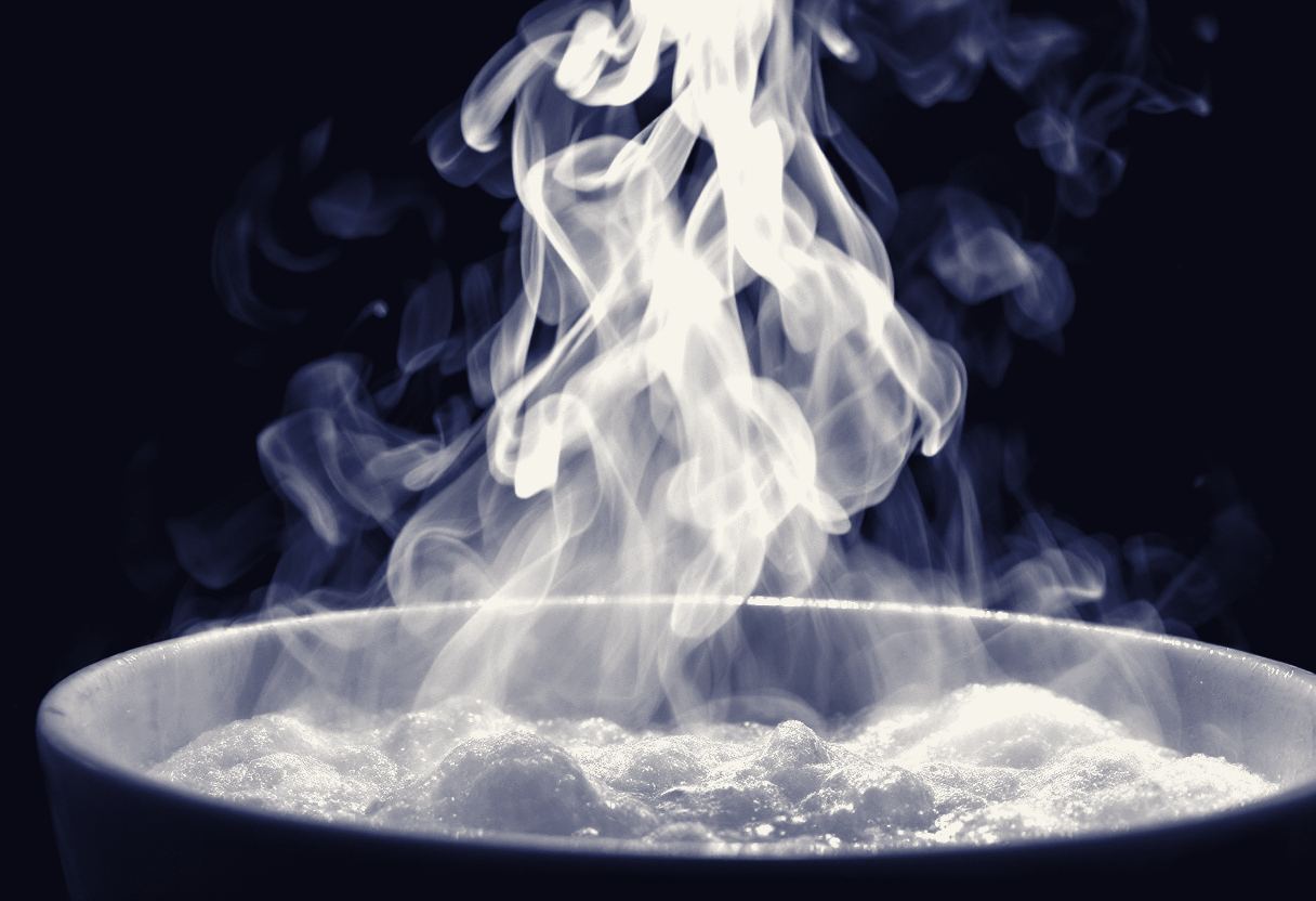 Steam and heat